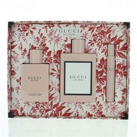 gucci bloom 1.6 oz free gift|Gucci Bloom 3 piece set.